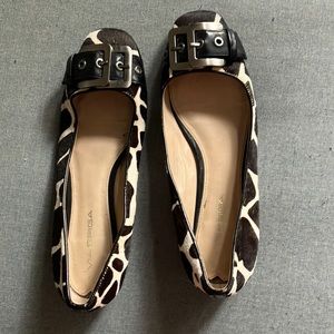 Romcom core! Pony hair via spiga ballet flats 🥰 vintage sz 7.5